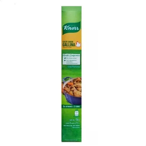 KNORR CALDO GALLINA 24 Estuch x 2cubos
