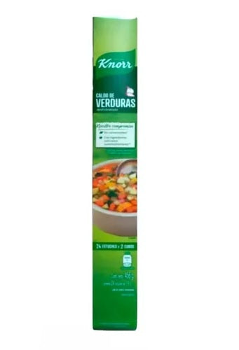 KNORR CALDO VERDURAS 24 Estuch x 2cubos