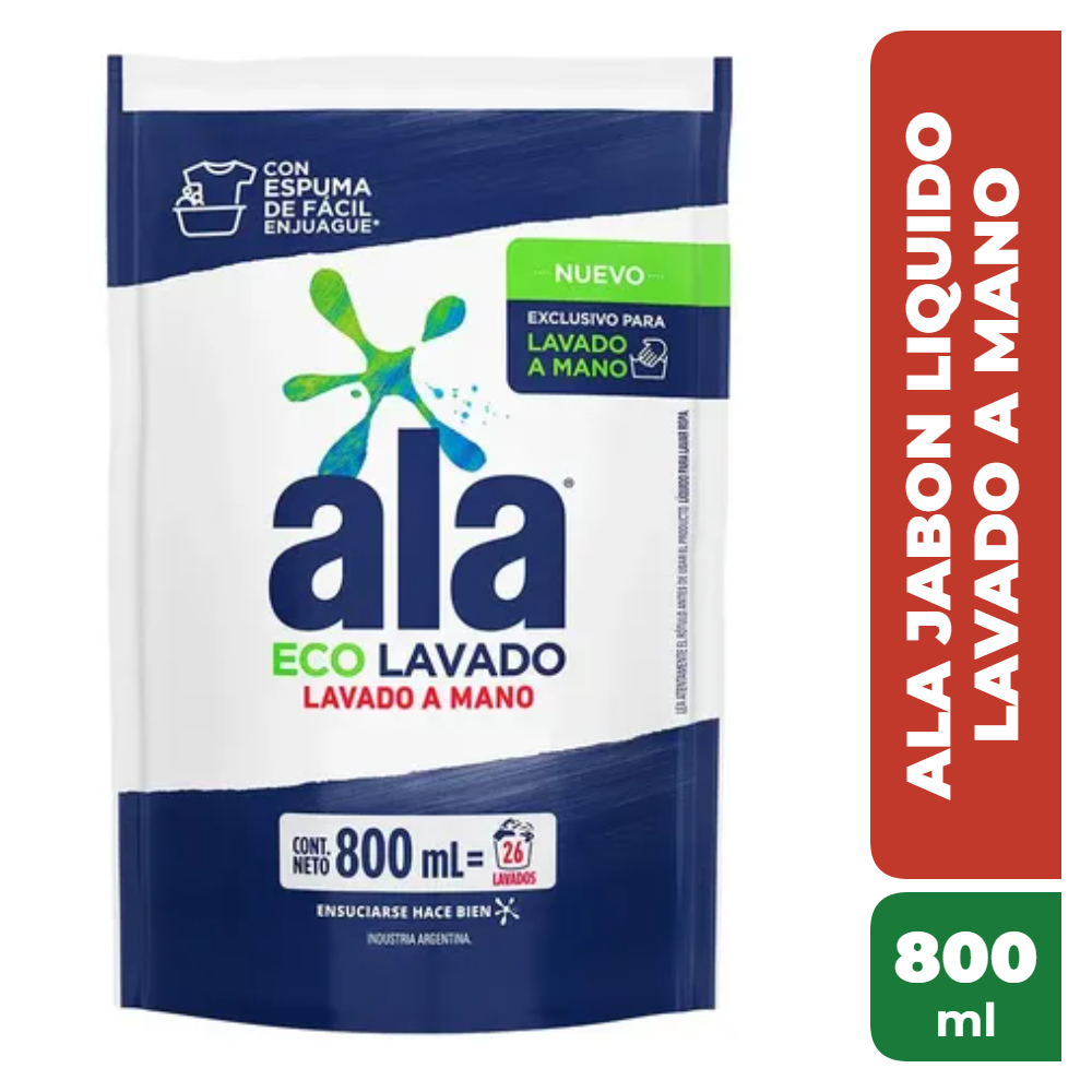 ALA JABON LIQUIDO A MANO 800ml