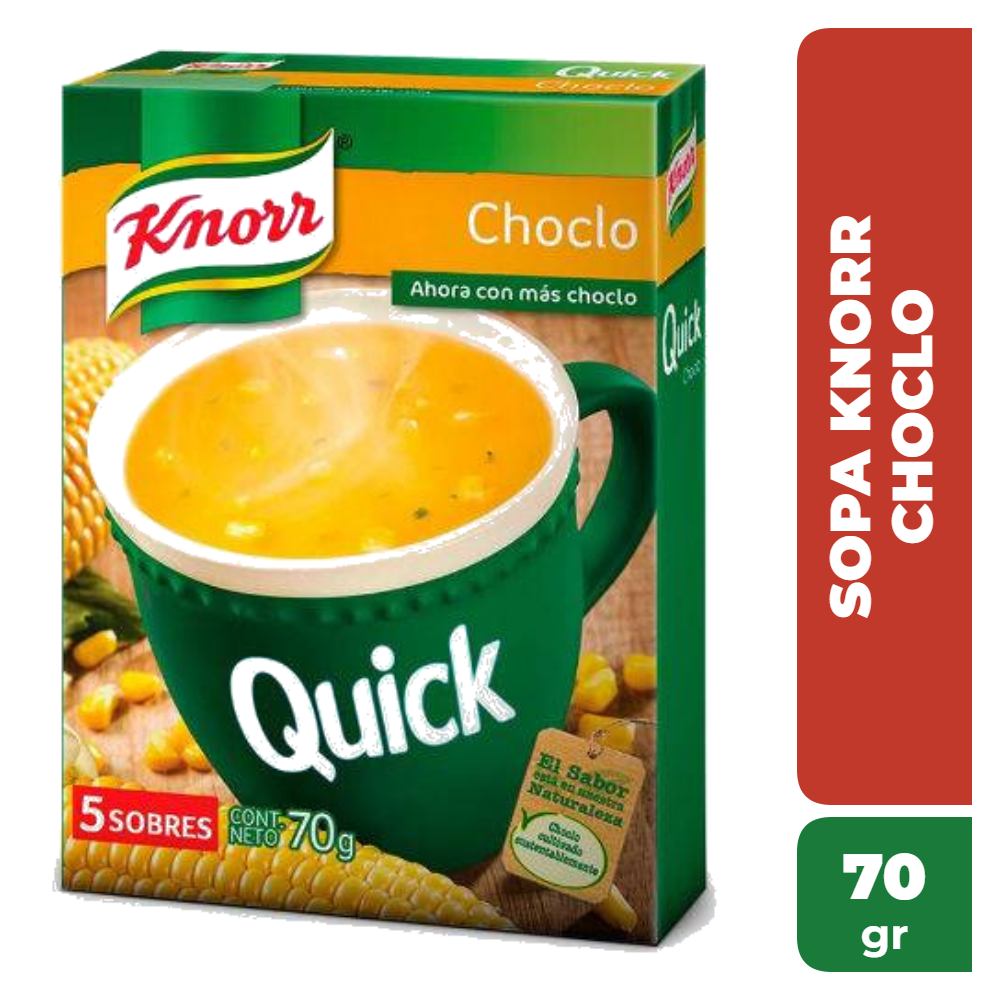 KNORR SOPA QUICK CHOCLO