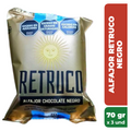 RETRUCO ALFAJOR NEGRO 70gr x3