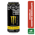 MONSTER ENERGIZANTE 500ml AMARILLO x6