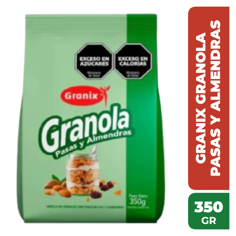 GRANIX GRANOLA PASAS Y ALMENDRAS 350gr
