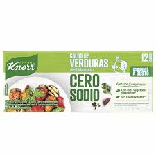 KNORR CALDO SIN SAL x12cubos