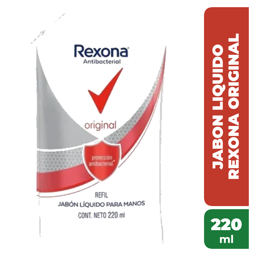 REXONA JABON LIQUIDO ORIGINAL 220ml
