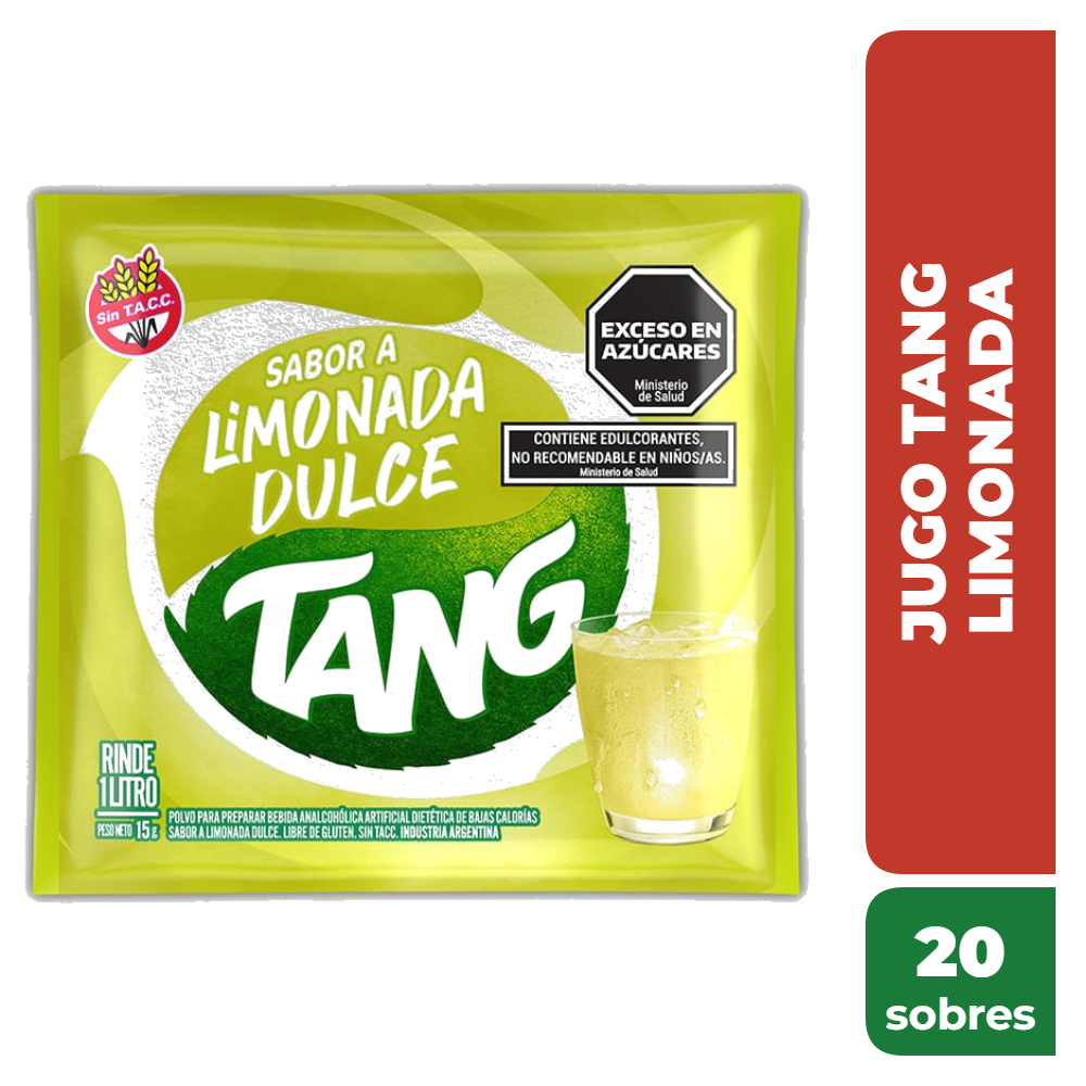 TANG JUGO EN POLVO LIMONADA x20