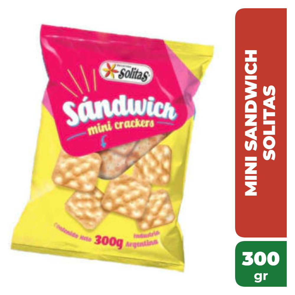 SOLITAS MINI SANDWICH 300gr