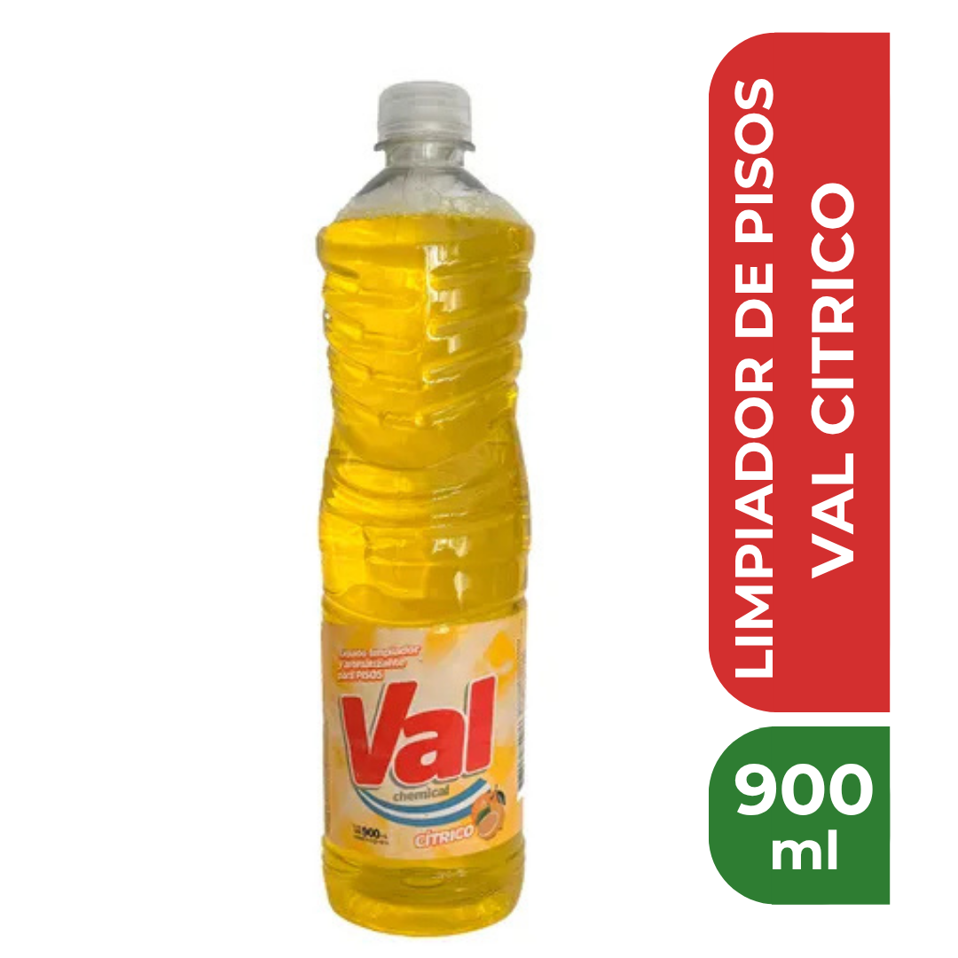 VAL LIMPIADOR PISOS CITRICO 900ml