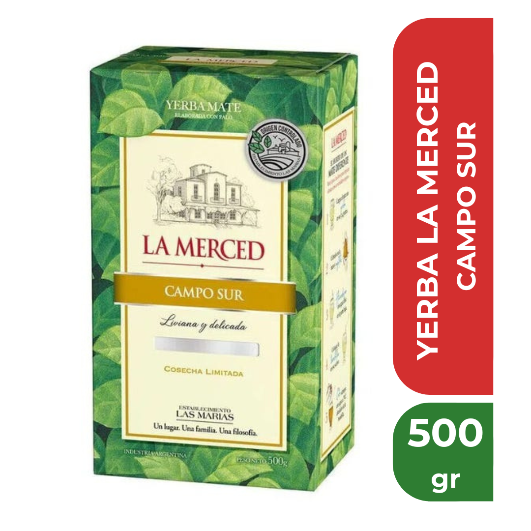 LA MERCED YERBA CAMPO SUR 500gr