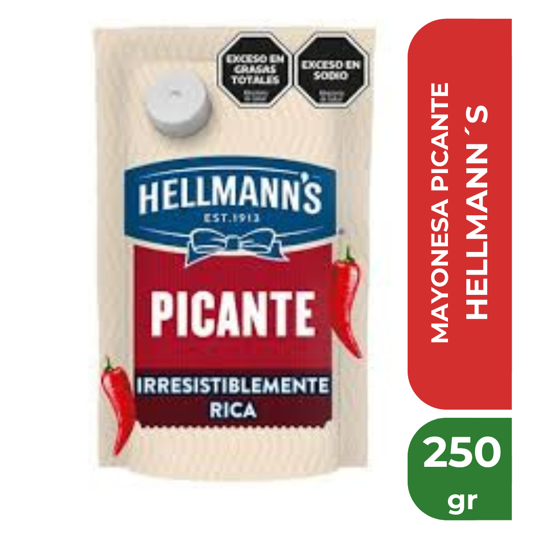 HELLMANN'S MAYONESA PICANTE 250gr