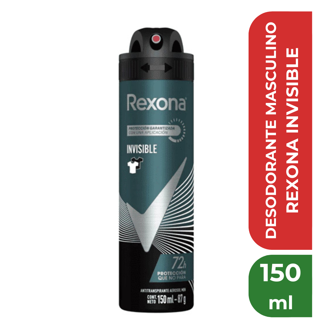 REXONA DESODORANTE MASCULINO INVISIBLE