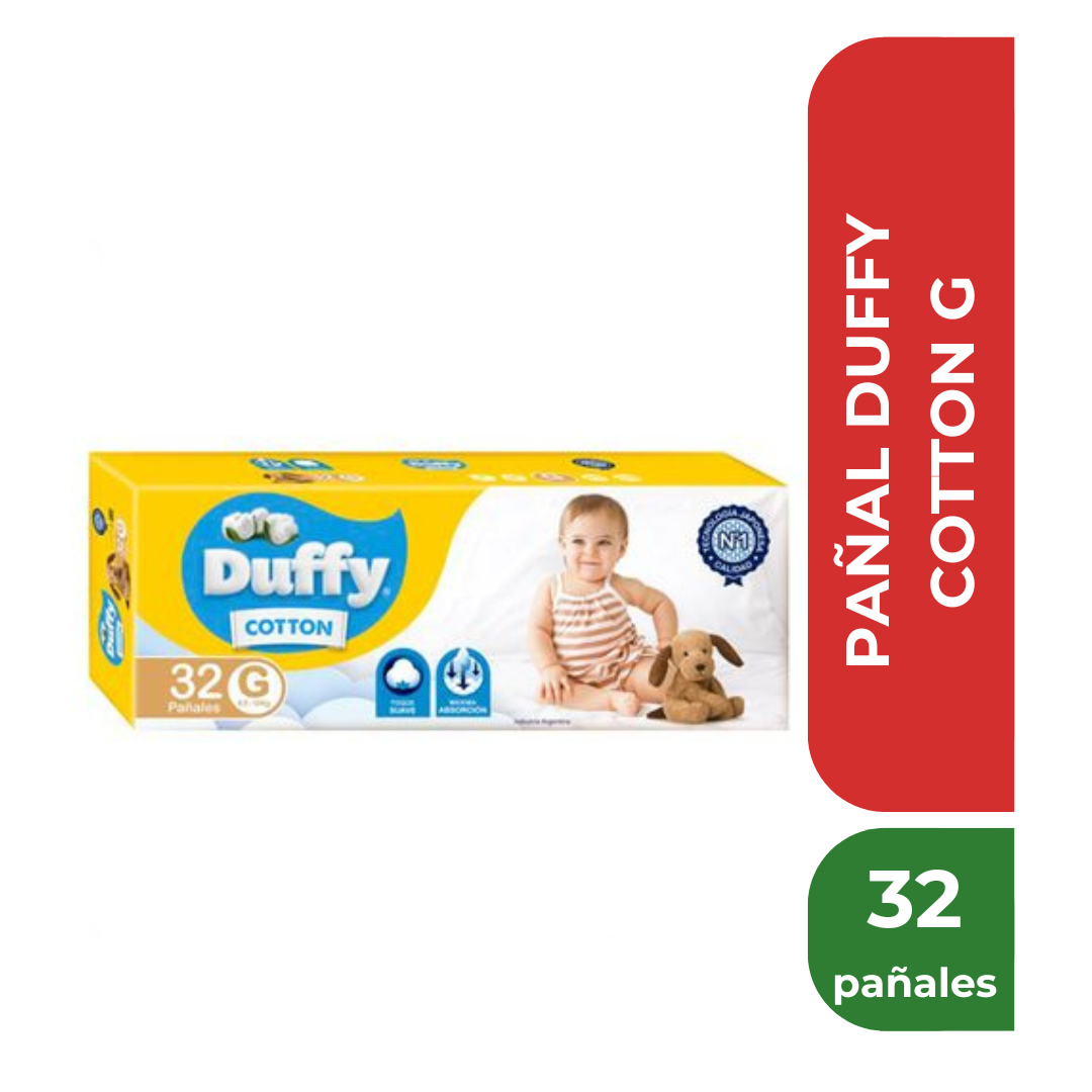 DUFFY PAÑAL COTTON G 32u