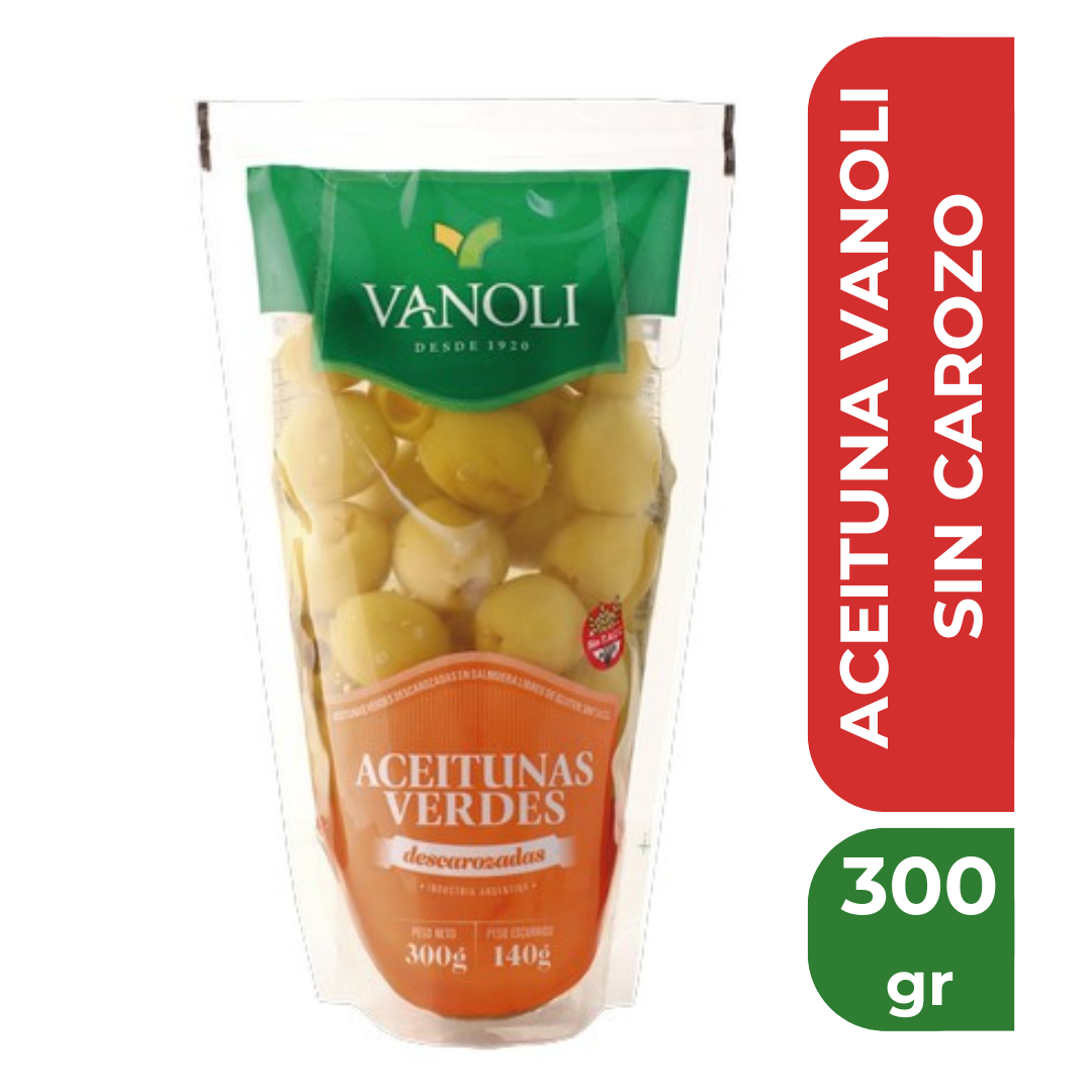 VANOLI ACEITUNA SIN CAROZO 300gr