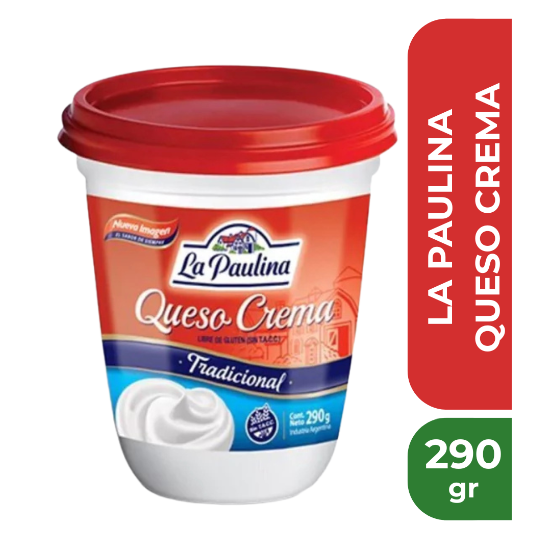 LA PAULINA QUESO CREMA ENTERO 290gr