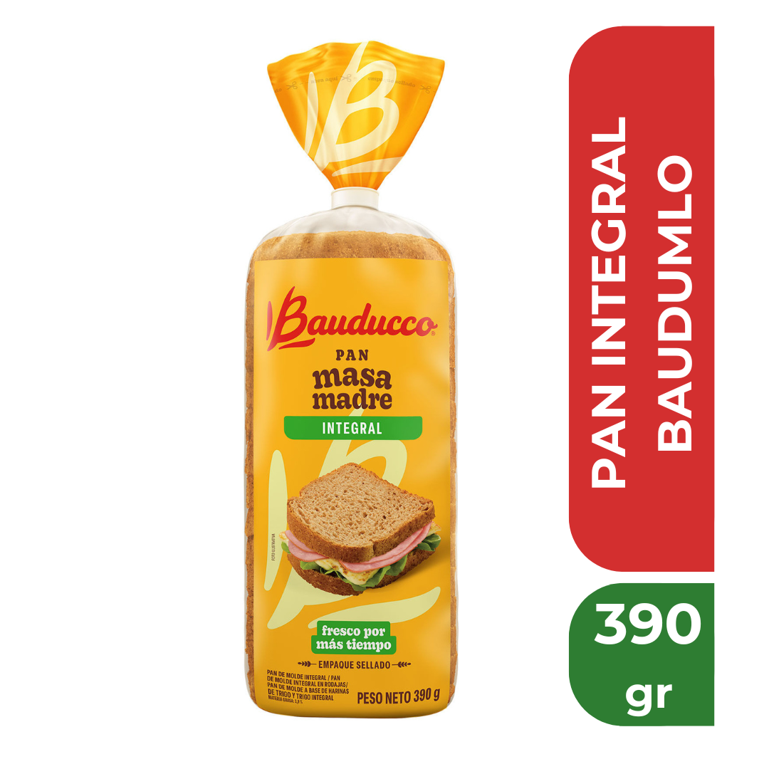 BAUDUCCO PAN INTEGRAL 390GR