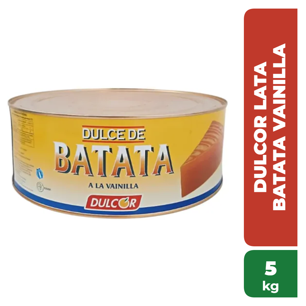 DULCOR LATA BATATA VAINILLA 5kg