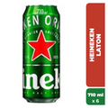 HEINEKEN CERVEZA LATON 710ml x6