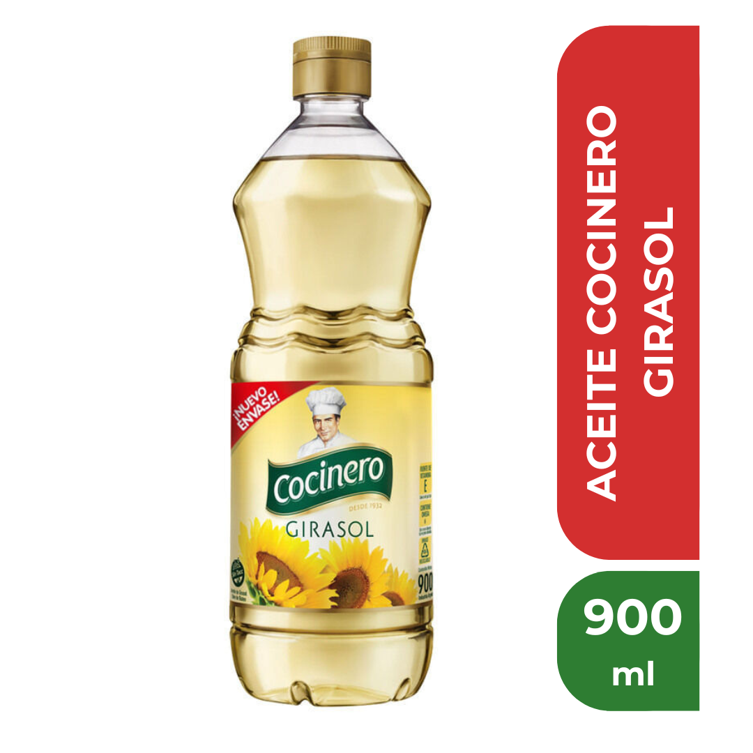 ACEITE COCINERO GIRASOL 900ml