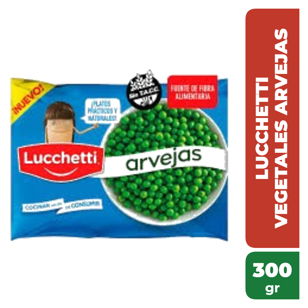 LUCCHETTI VEGETALES ARVEJAS 300gr