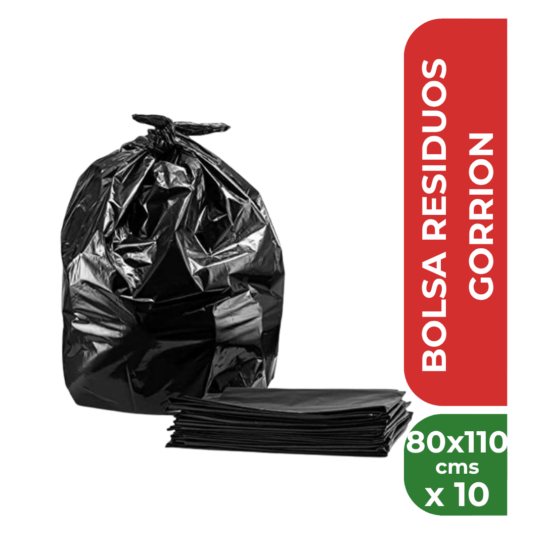 GORRION BOLSA CONSORCIO 80X110cm x10 bolsas