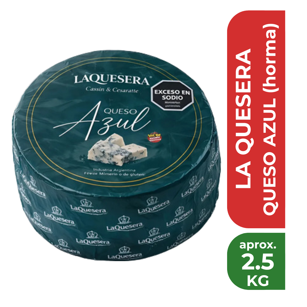 LA QUESERA QUESO AZUL HORMA ENTERA (aprox 2,5kg)