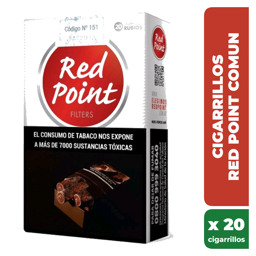 RED POINT CIGARRILLOS COMUN (pack de 20)