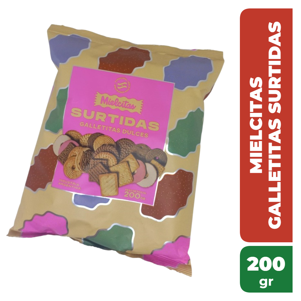 MIELCITAS GALLETITAS SURTIDAS 200gr