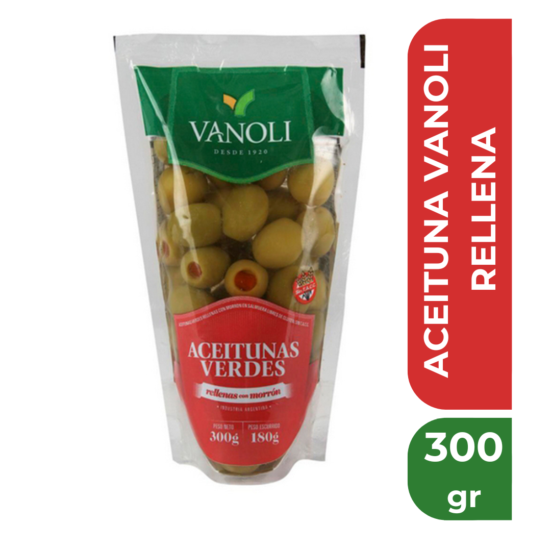 VANOLI ACEITUNA RELLENA 300gr
