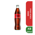 COCA COLA VIDRIO SIN AZUCAR 237ml x8
