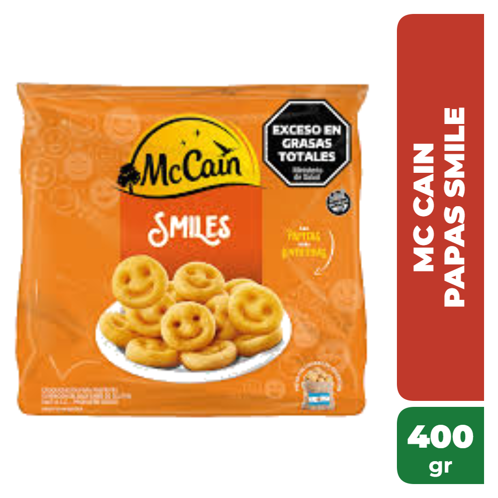 MC CAIN PAPAS SMILE 400gr