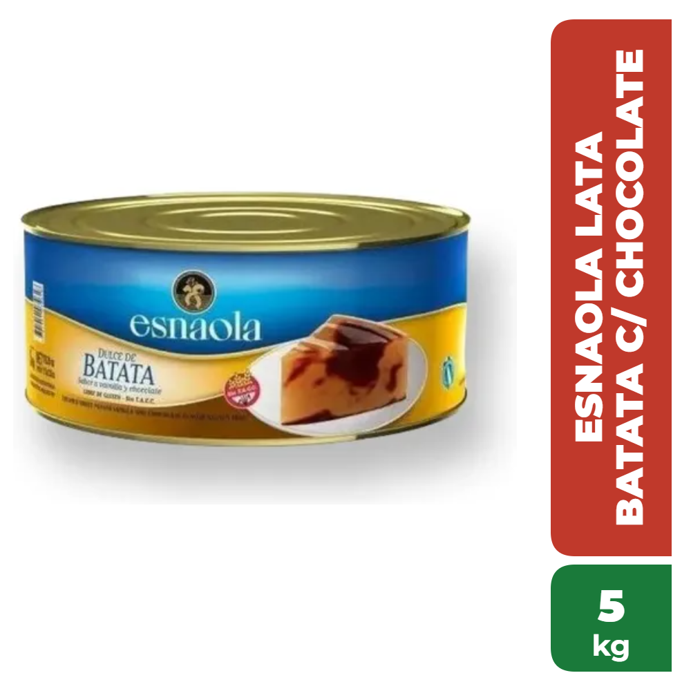 ESNAOLA LATA BATATA CHOCOLATE 5kg