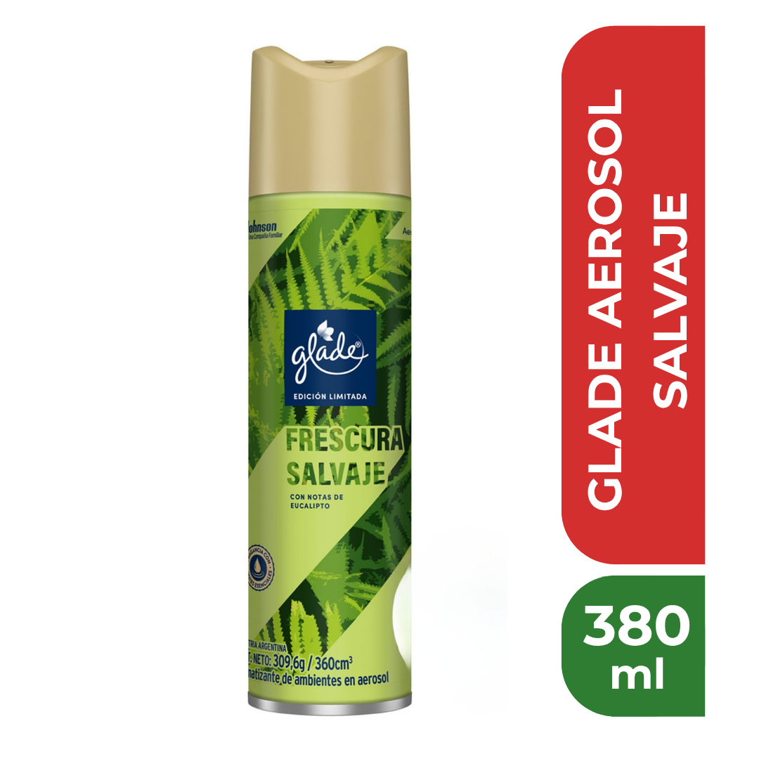 GLADE AEROSOL FRESCURA 380ml