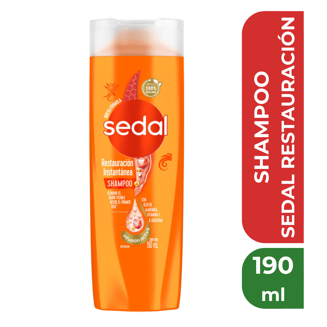 SEDAL SHAMPOO RESTAURACION 190ml