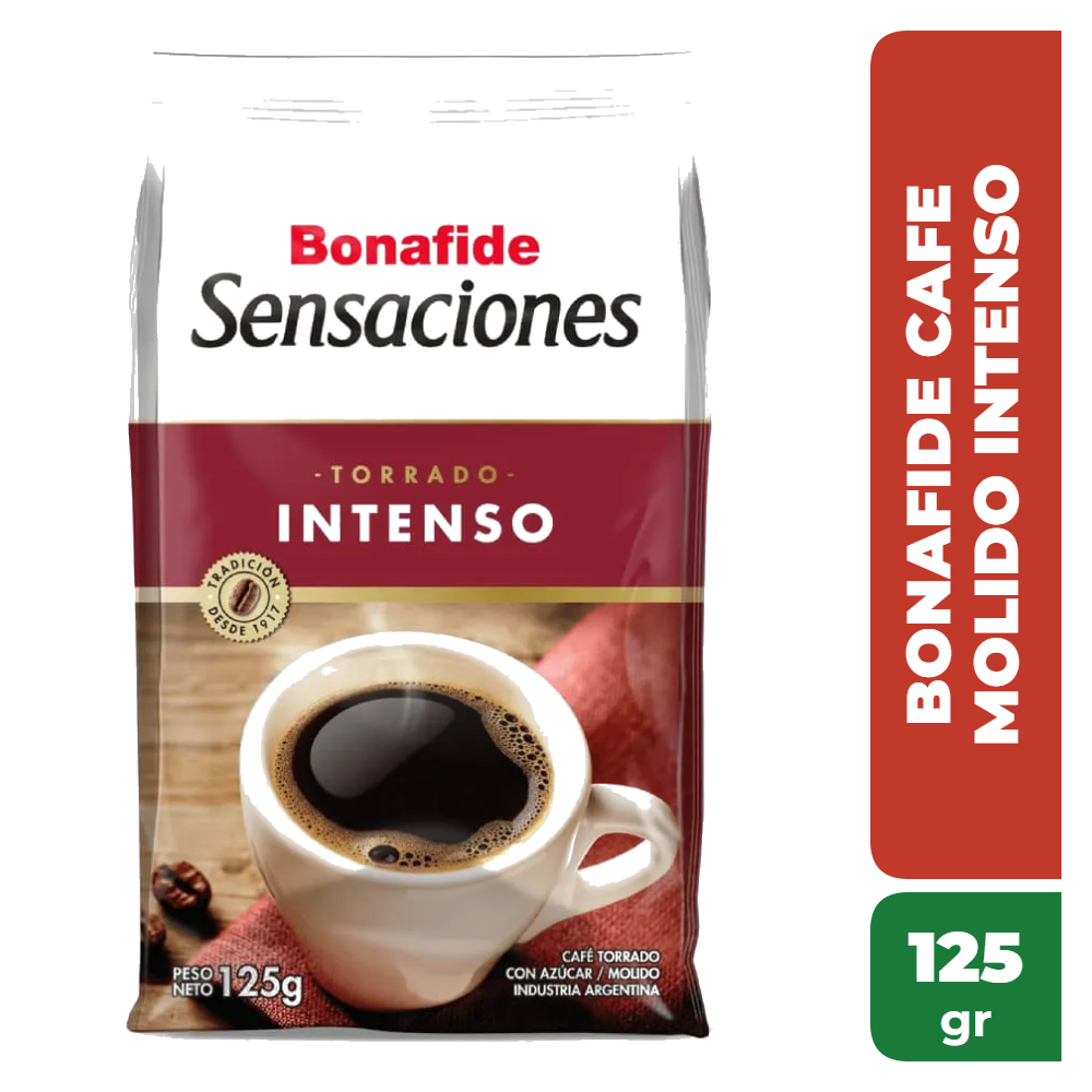 BONAFIDE CAFE MOLIDO INTENSO 125gr