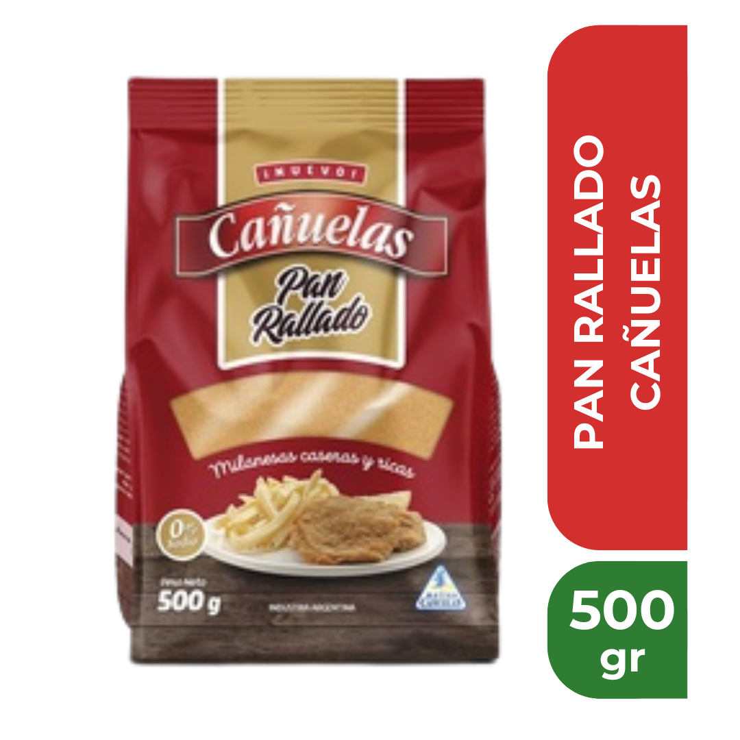 CAÑUELAS PAN RALLADO 500gr
