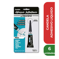 CANDELA ADHESIVO LIQUIDO x6