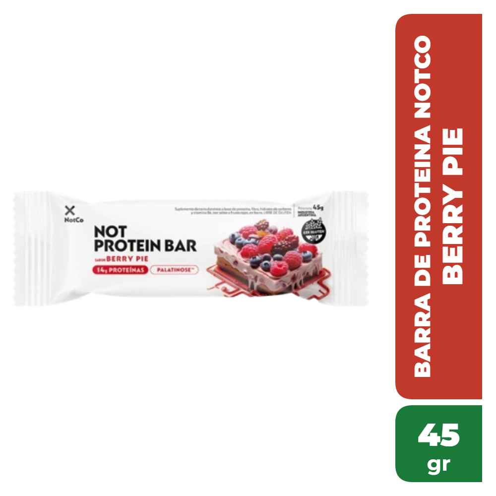 NOTCO PROTEINBAR BERRY PIE 45gr