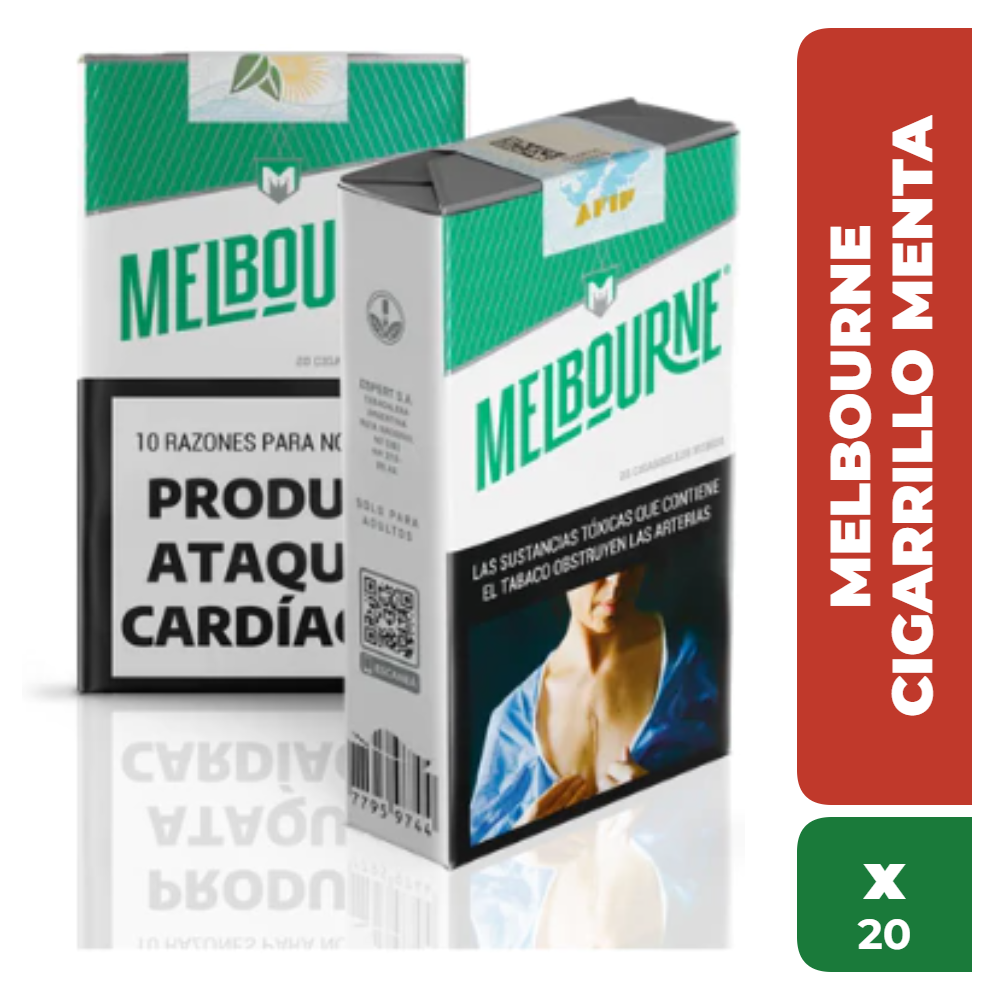 MELBOURNE CIGARRILLOS MENTA