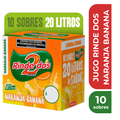 RINDE DOS NARANJA-BANANA x10