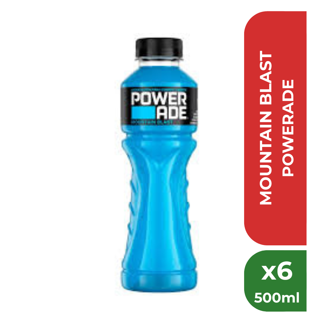 POWERADE 500ml x6 MOUNTAIN BLAST