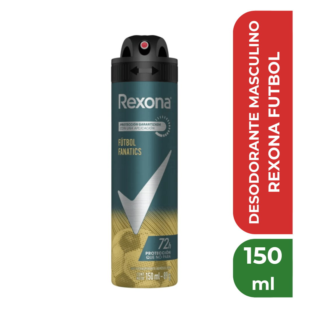 REXONA DESODORANTE MASCULINO FUTBOL