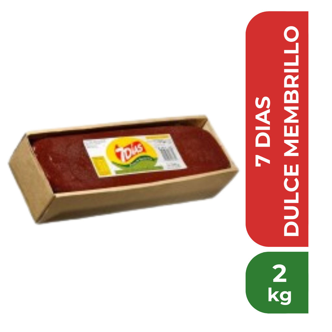 7 DIAS DULCE MEMBRILLO CAJON 2kg