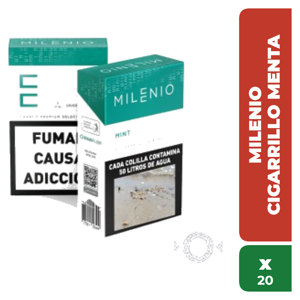 MILENIO CIGARRILLO MENTA