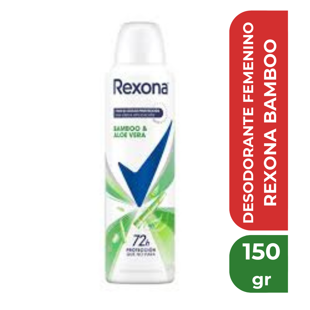 REXONA DESODORANTE FEMENINO BAMBOO