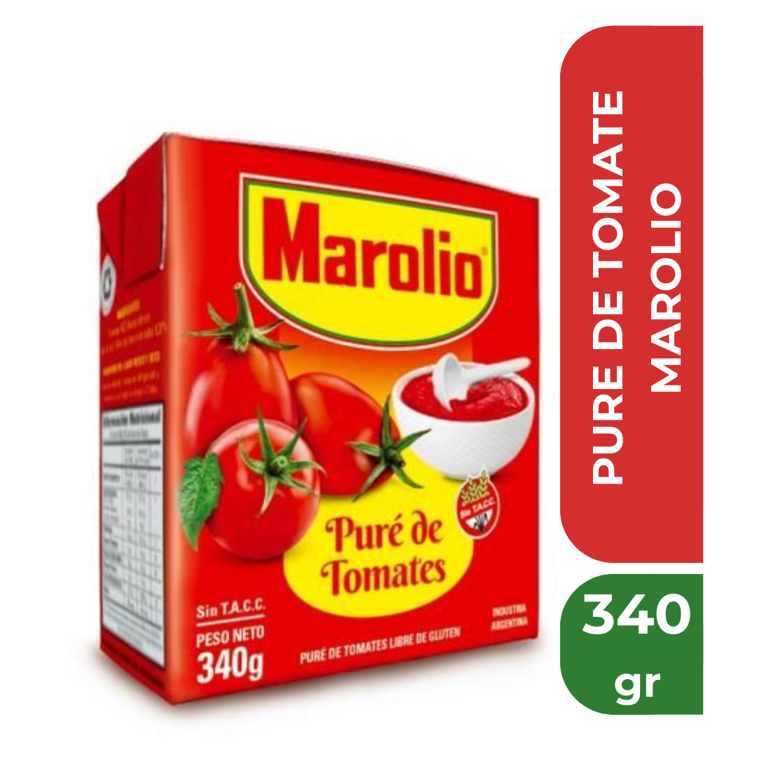 MAROLIO PURE DE TOMATE 340gr