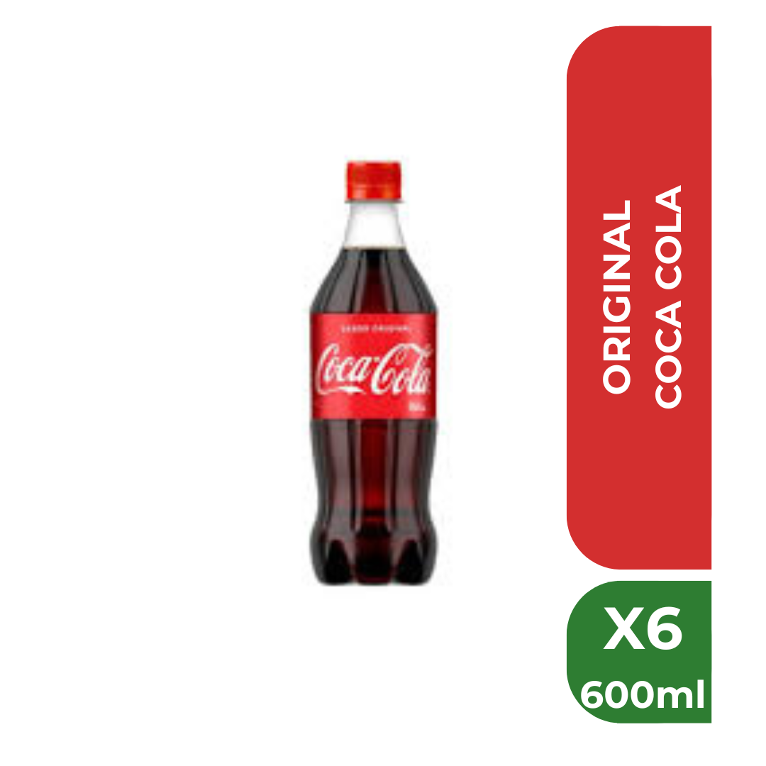 COCA COLA 600ml x6