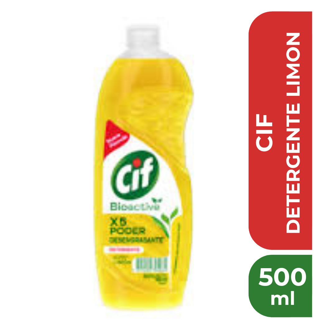 CIF DETERGENTE LIMON 500gr