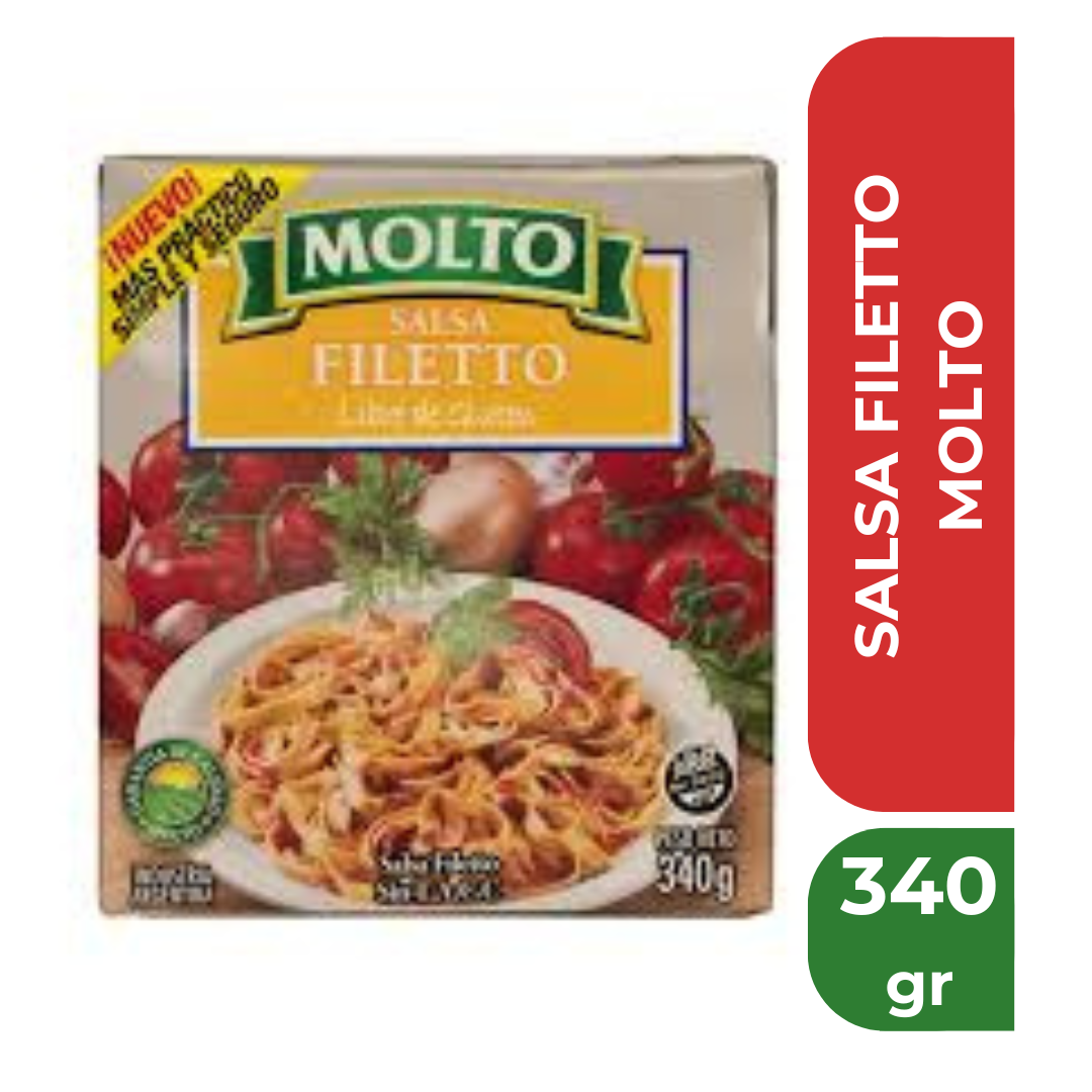 MOLTO SALSA FILETTO 340gr