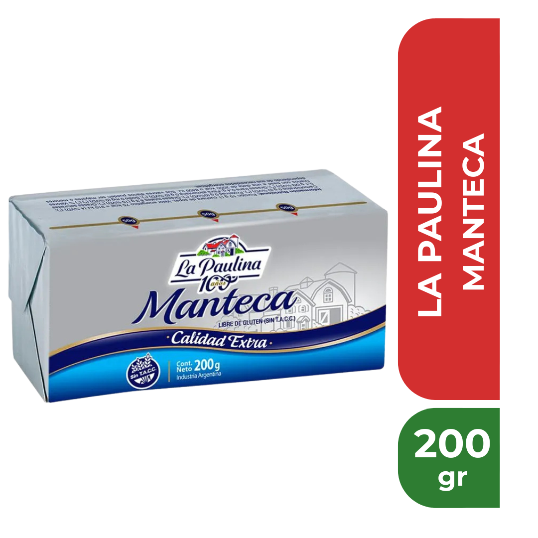 LA PAULINA MANTECA 200gr