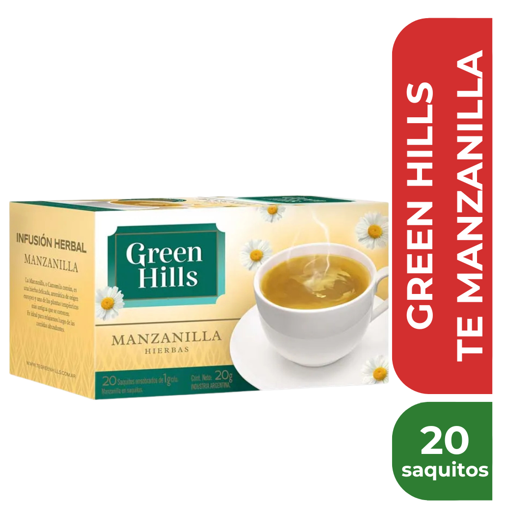 GREEN HILLS TE MANZANILLA x20saq